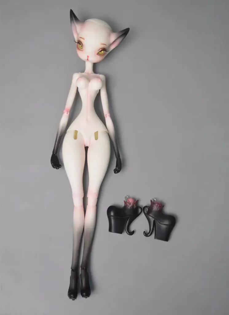 1/6 BJD animal dolls, anime Madeline movable resin custom ball joint dolls SD body