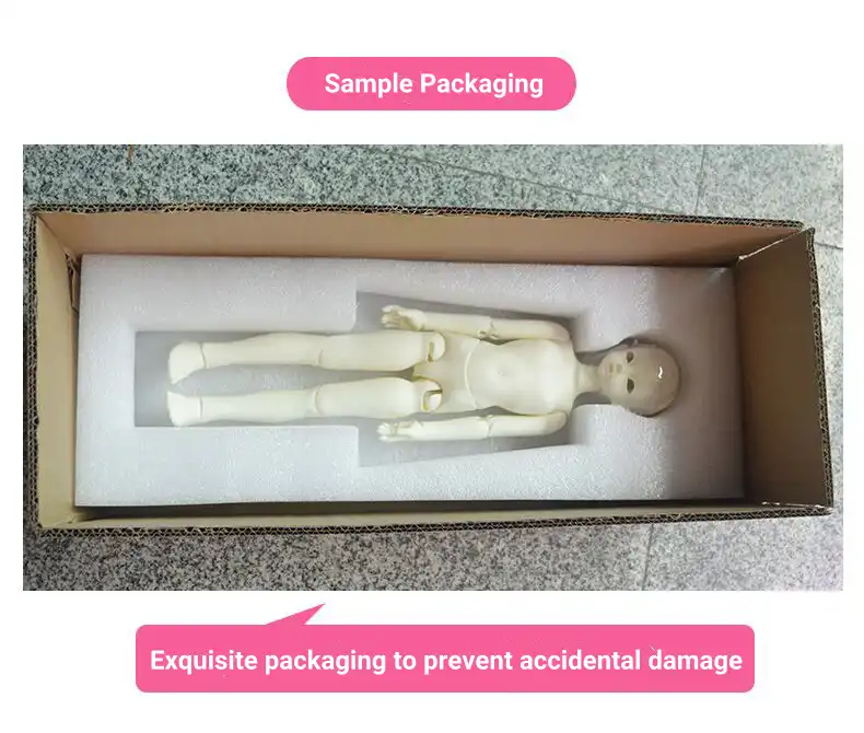 bjd dolls mako packagig sample