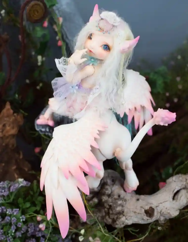 bjd doll RF Haru Griffons makeup a