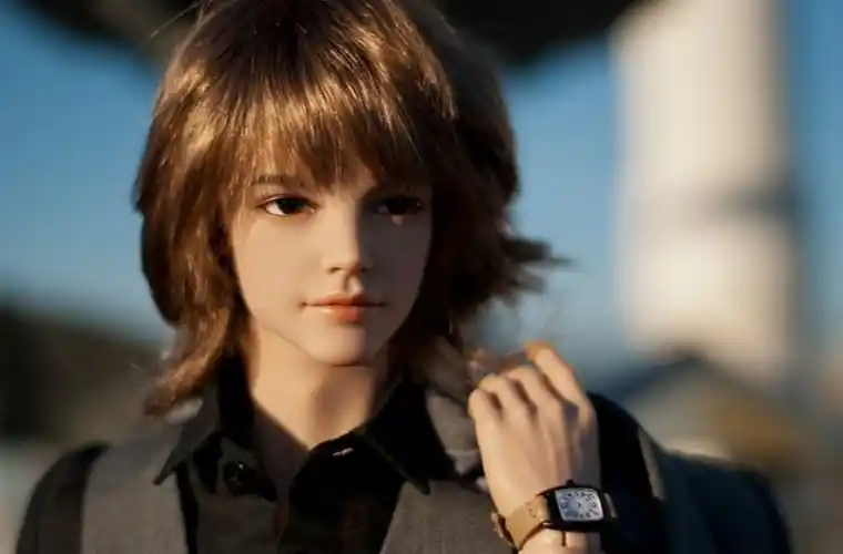 bjd doll claude sample