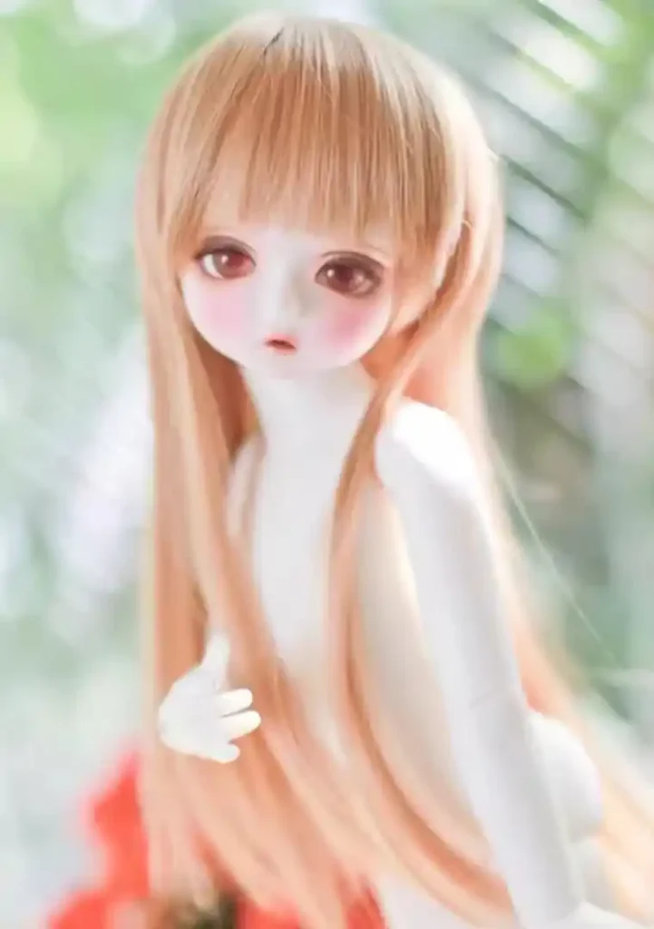 bjd doll karen makeup