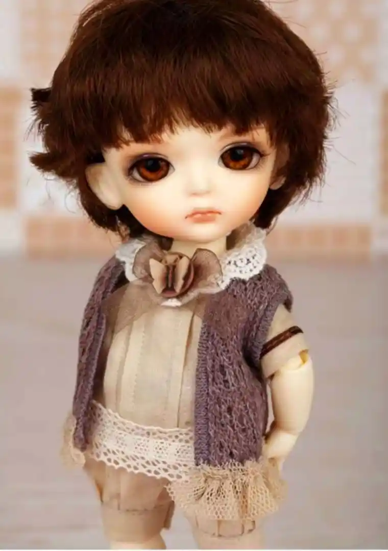 bjd doll miel makeup