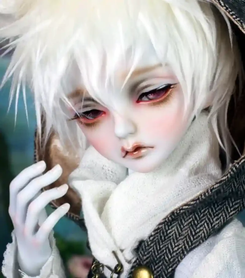 bjd doll white rabbit d