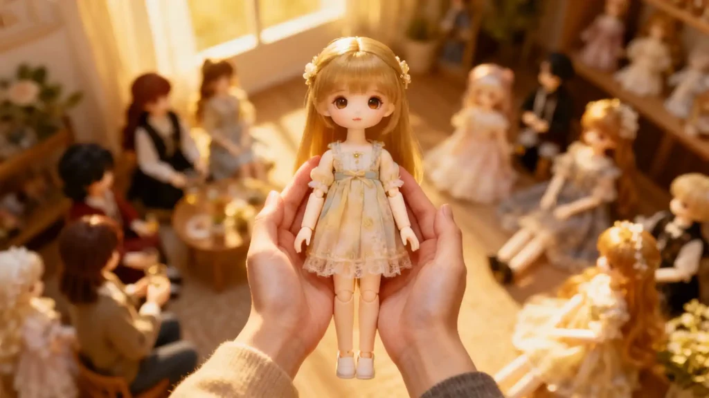 The supportive BJD community sharing and helping collectors