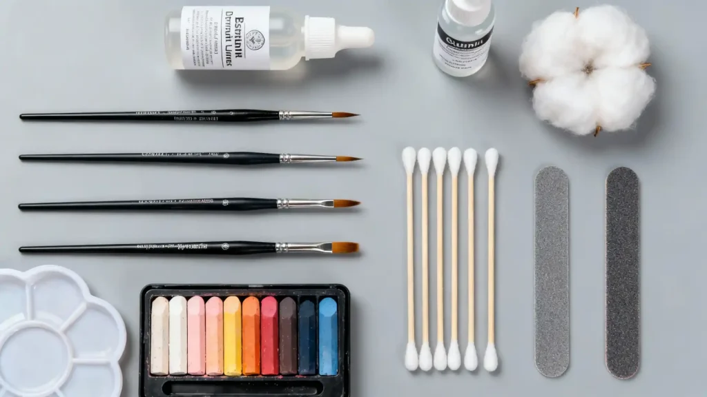 Essential tools and materials for BJD faceup